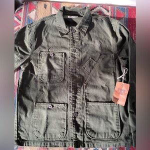 Tellason Garment dyed coverall jacket.  Large.